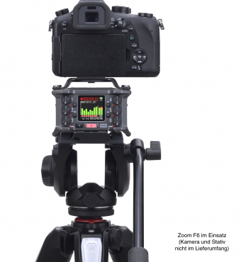 Zoom F6 MultiTrack Field Recorder for sound recordings