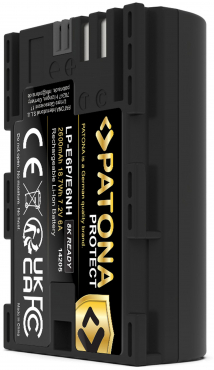 PATONA PROTECT battery Canon LP-E6P R5II 8k capable 6A