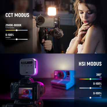 NEEWER BL60C, 5 Watt magnetisches RGB Videolicht