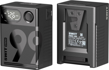 Batterie Swit OMNI-99S Pocket V-Mount 99 Wh avec port USB-C