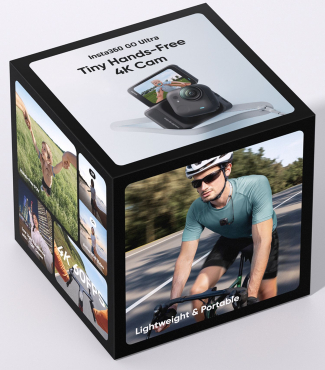 INSTA360 GO Ultra Standard Bundle (Midnight Black) + Voigtländer 128GB