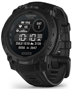 Garmin Instinct® 3 45mm Solar Tactical Schwarz
