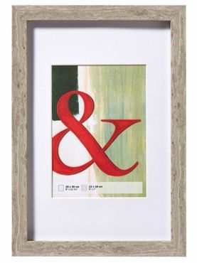 Walther EA318D Stockholm cadre en bois 13x18cm gris