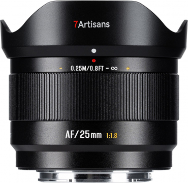 7Artisans AF 25mm f1,8 LITE für Sony E (APS-C)