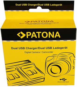 PATONA Dual Ladegerät für DMW-BMB9 inkl. Micro-USB
