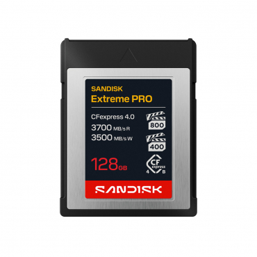 SanDisk Extreme PRO CFexpress Card 128GB Type B - Foto Erhardt