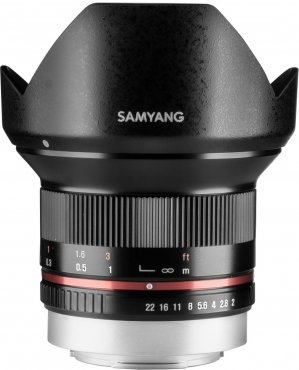 Samyang 12mm f/2.0 Fujifilm X black