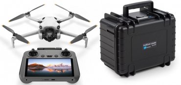 DJI Mini 4 Pro + Smart Controller + B&W Case Typ 2000 schwarz