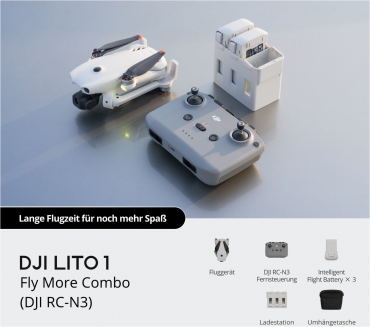 DJI Lito 1 Fly More Combo (DJI RC-N3)