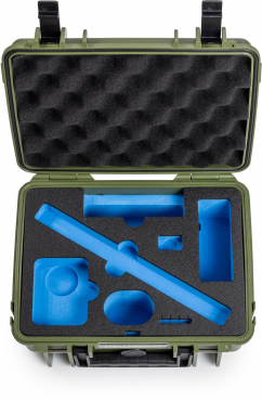 DJI Osmo 360  Standard Combo + B&W Case Typ 1000 Bronze-Grün
