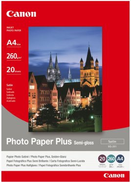 Canon SG-201 Fotopapier A4, 20 Blatt 260g/m² Plus