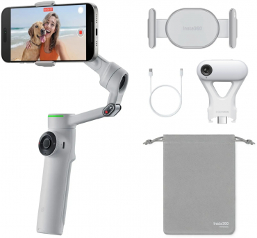 INSTA360 Flow 2 Pro AI Tracker Bundle stone gray