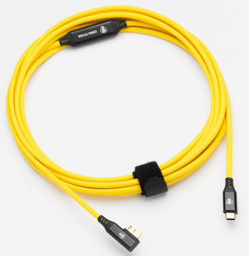 CobraTether Max Reach Bundle 20M 5G Gelb abgewinkelt