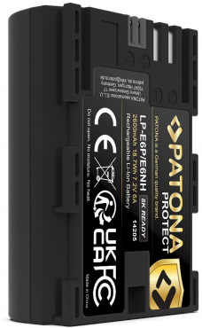 PATONA PROTECT battery Canon LP-E6P R5II 8k capable 6A