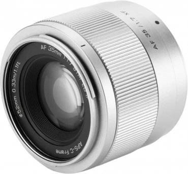 Viltrox AF 35mm f1,7 Fuji XF-Mount Silber