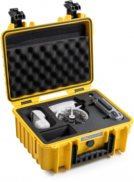 DJI Flip + RC 2 + B&W Case gelb