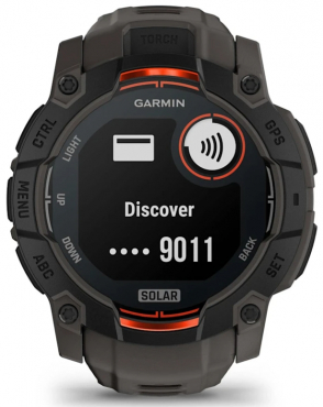 Garmin Instinct® 3 50mm Solar Carbon Black
