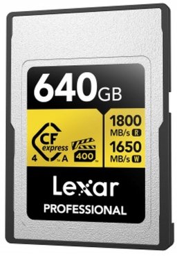 Lexar CFexpress Professional Type-A Gold 4.0 640GB