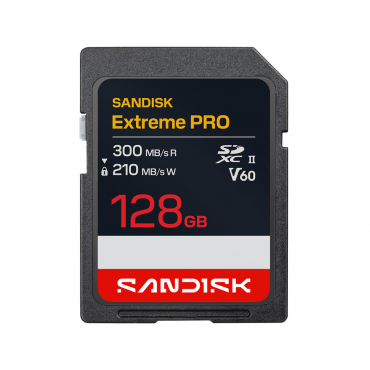 SanDisk 128 GB SDXC Extreme PRO
