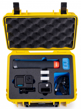 B&W GoPro 13 Case Typ 2000 gelb