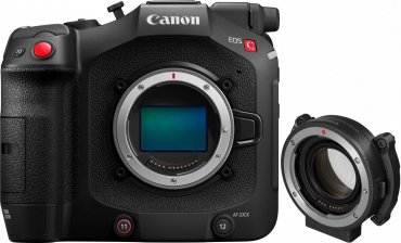 Canon EOS C80 + adaptateur EF vers EOS R 0,71x