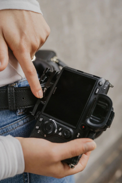 Loulex Mini Fanny Pack noir