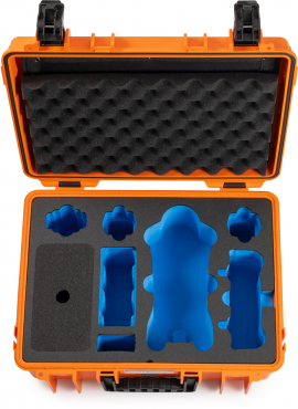 DJI Mavic 4 Pro + B&W Case Typ 5000 orange