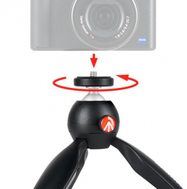 Manfrotto PIXI Mini Tripod black