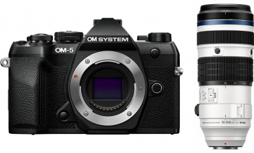 OM System OM-5 Mark II schwarz +OM System M.Zuiko ED 50-200mm f2,8 PRO