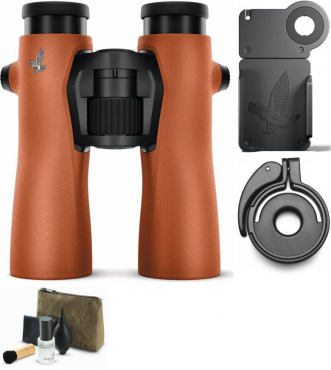 Swarovski NL PURE 12x42 Burnt Orange Expert Package for Wildlife Viewing