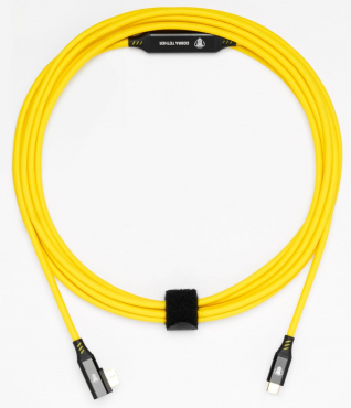 CobraTether Max Reach Bundle 20M 5G Gelb abgewinkelt