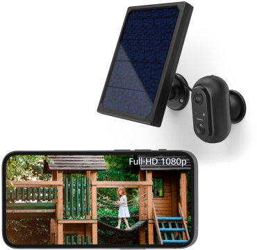 Hama 176648 Überwachungskamera, WLAN outdoor Solar