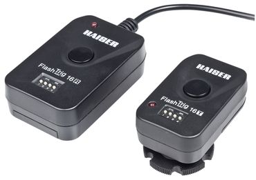 Kaiser FlashTrig 16 radio trigger set for studio flash units