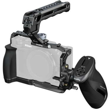 Nikon ZR + 24-70mm f4 S + SmallRig 5468 Erweitertes Cage Kit