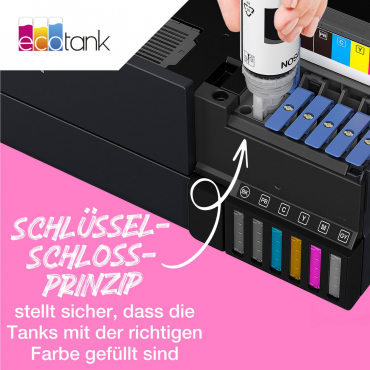 Epson 114 Tinte cyan 70ml für Epson ET-8500/8550