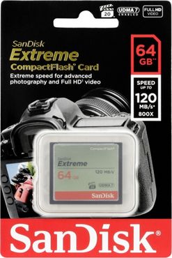 SanDisk Extreme CF 64GB 120MB/s