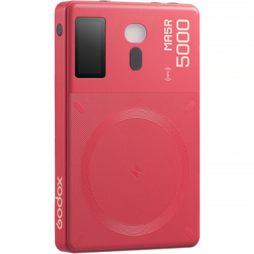 Godox MA5R red - RGB Leuchte & Power Bank