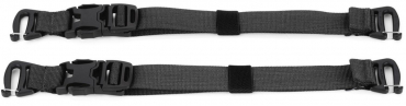 Shimoda Zubehörgurte (1 Paar) schwarz