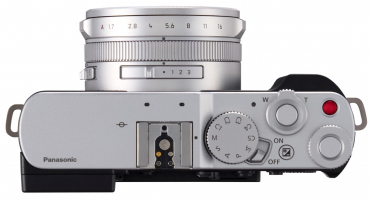 Panasonic Lumix L10 schwarz/silber