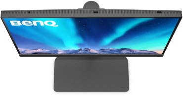 BenQ SW272U 27-Fotografenmonitor IPS 4K grau mit Lichtschutzblende
