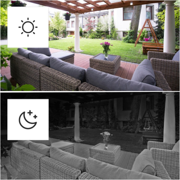 Hama 176648 Überwachungskamera, WLAN outdoor Solar