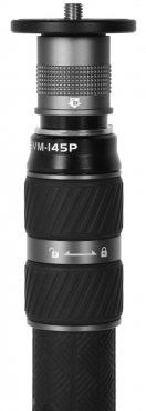 SIRUI SVM-145P Rapid Einbeinstativ 145cm Standspinne und Pedal