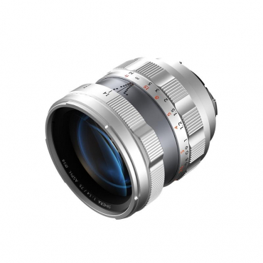 Thypoch Simera 75mm f1.4 Leica M-Mount silver