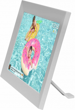 Denver Frameo 1024W Digitaler Bilderrahmen Weiß 10,1 Zoll