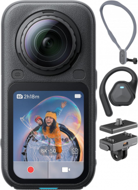 Insta360 X6 POV Bundle Schwarz