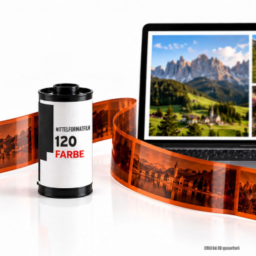 Medium-Format Color Film Development + Scanning - 6073658 Medium-Format Color Film Development + Scanning