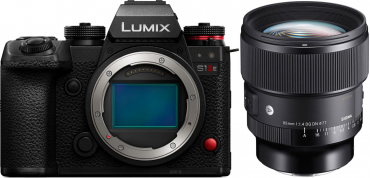 Panasonic DC-S1 IIE + Sigma 85mm f1.4 DG DN (A) L-Mount