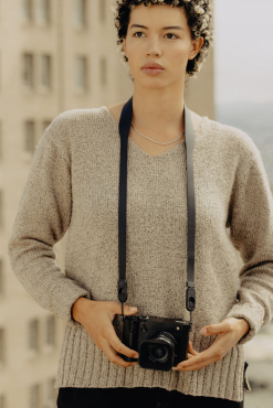 Peak Design Form Leather Camera Strap Standard Black