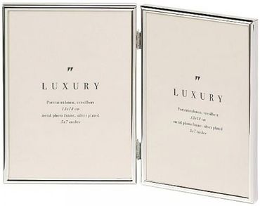 Walther WD218S Chloe Portraitrahmen 2 x 13x18 cm silber