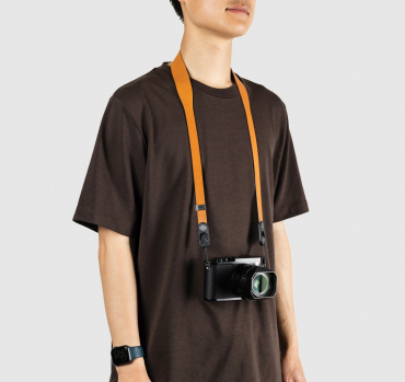 Peak Design Form Leather Camera Strap Short Amber